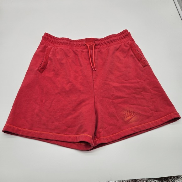 Nike Other - Nike Sportswear Red Jersey Athletic Shorts Mens XL‎ Drawstring Pockets